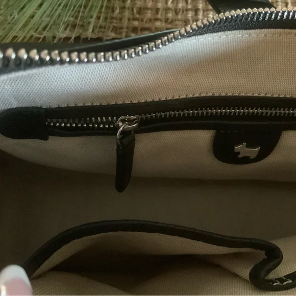 Radley black leather shoulder purse - Picture 4 of 4